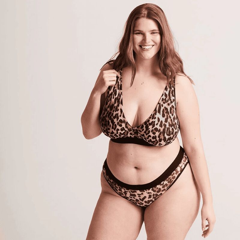 Lemonade Dolls So Soft Mesh Fuller Cup Bra - Leopard image number 2